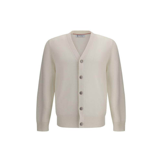 Brunello Cucinelli Cashmere Cardigan BR-M22707006CO312-IT46 | S