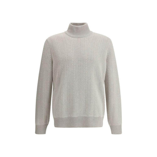 Brunello Cucinelli Cashmere Turtleneck Sweater BR-M22709314CFZ60-IT56 | 3XL