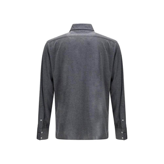 Brunello Cucinelli Silk Shirt BR-MH8366686C572-XL