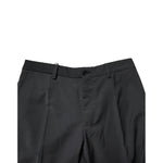 Dolce & Gabbana Black Wool Dress Slim Formal Pants PAN76480-48