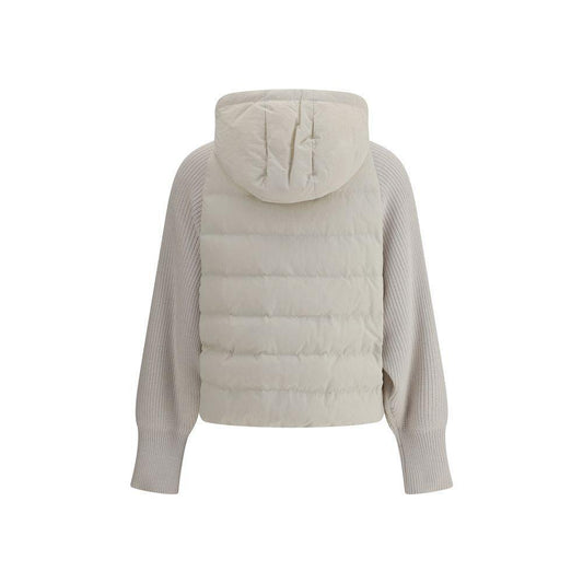 Brunello Cucinelli Wool sleeved Down Jacket BR-MD5997699PC1709-IT44 | L