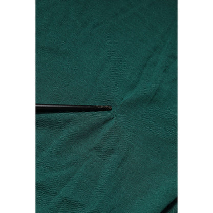 Dolce & Gabbana Green Cashmere Crew Neck Sweatshirt Sweater