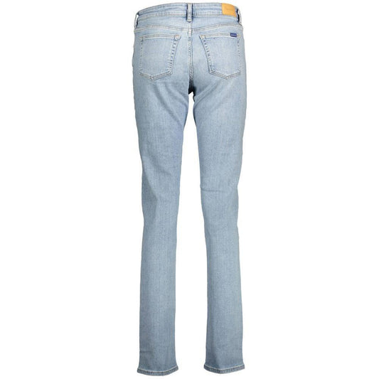 Gant Light Blue Cotton Women Jeans 1728,67403481248,Blue,Clothing,Gant,Jeans & Pants - Women - Clothing,New with tags,W29 | L34,W30 | L34,W32 | L34,W33 | L34,W34 | L34,Women,Women - Clothing GA-14737-W29 | L34