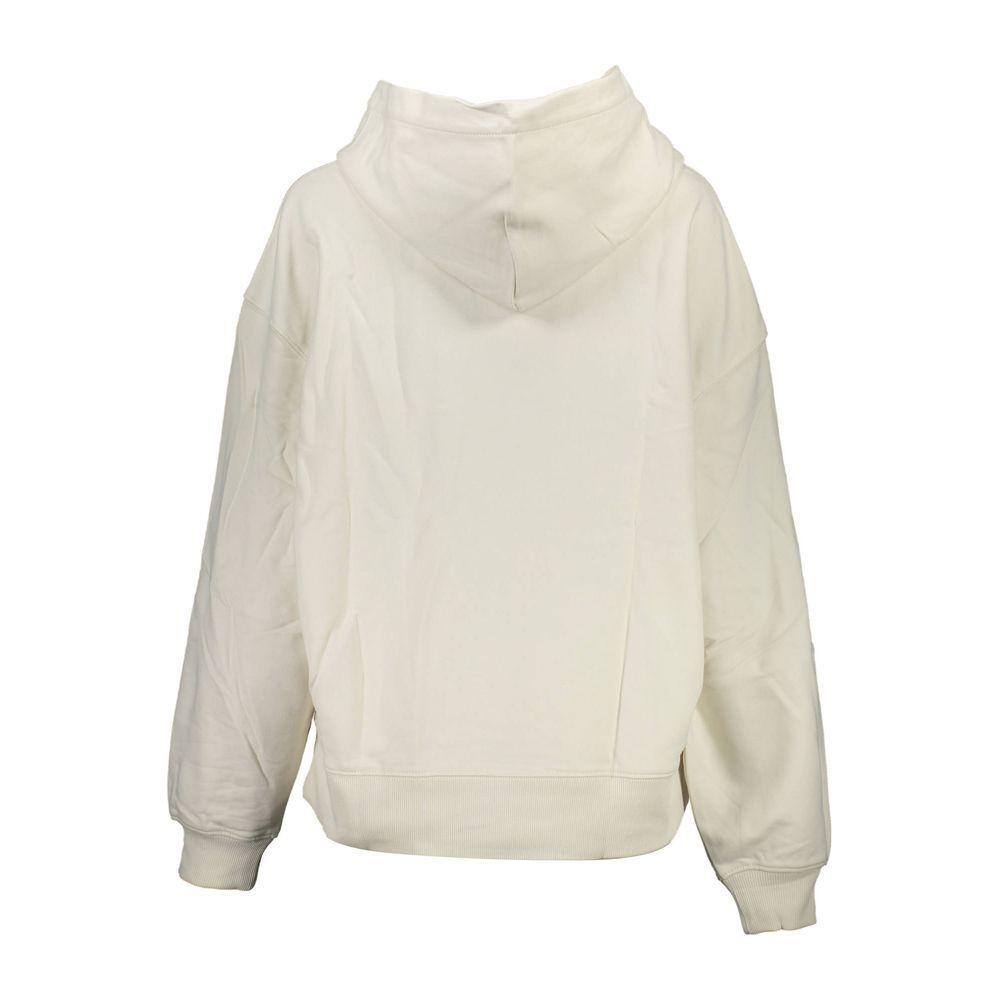 Calvin Klein White Cotton Women Sweater CA-18027-S