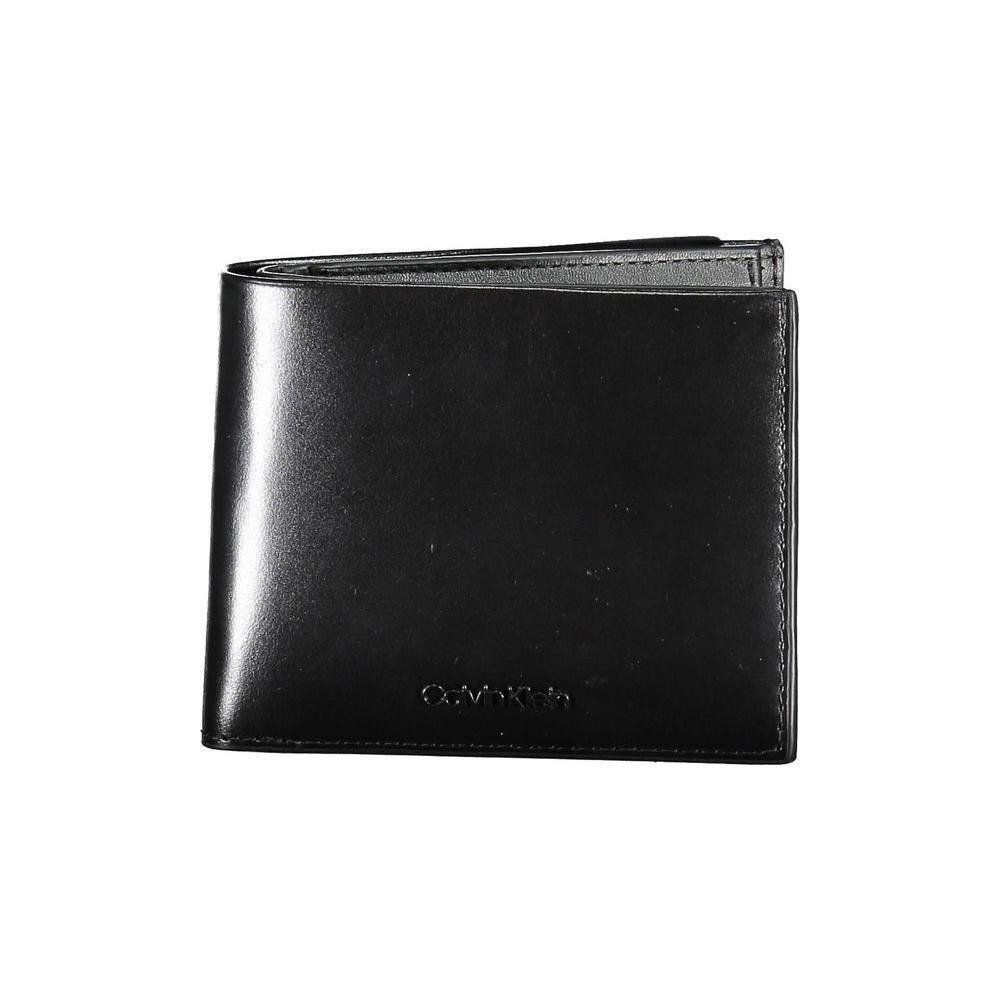 Calvin Klein Black Leather Men Wallet CA-20520
