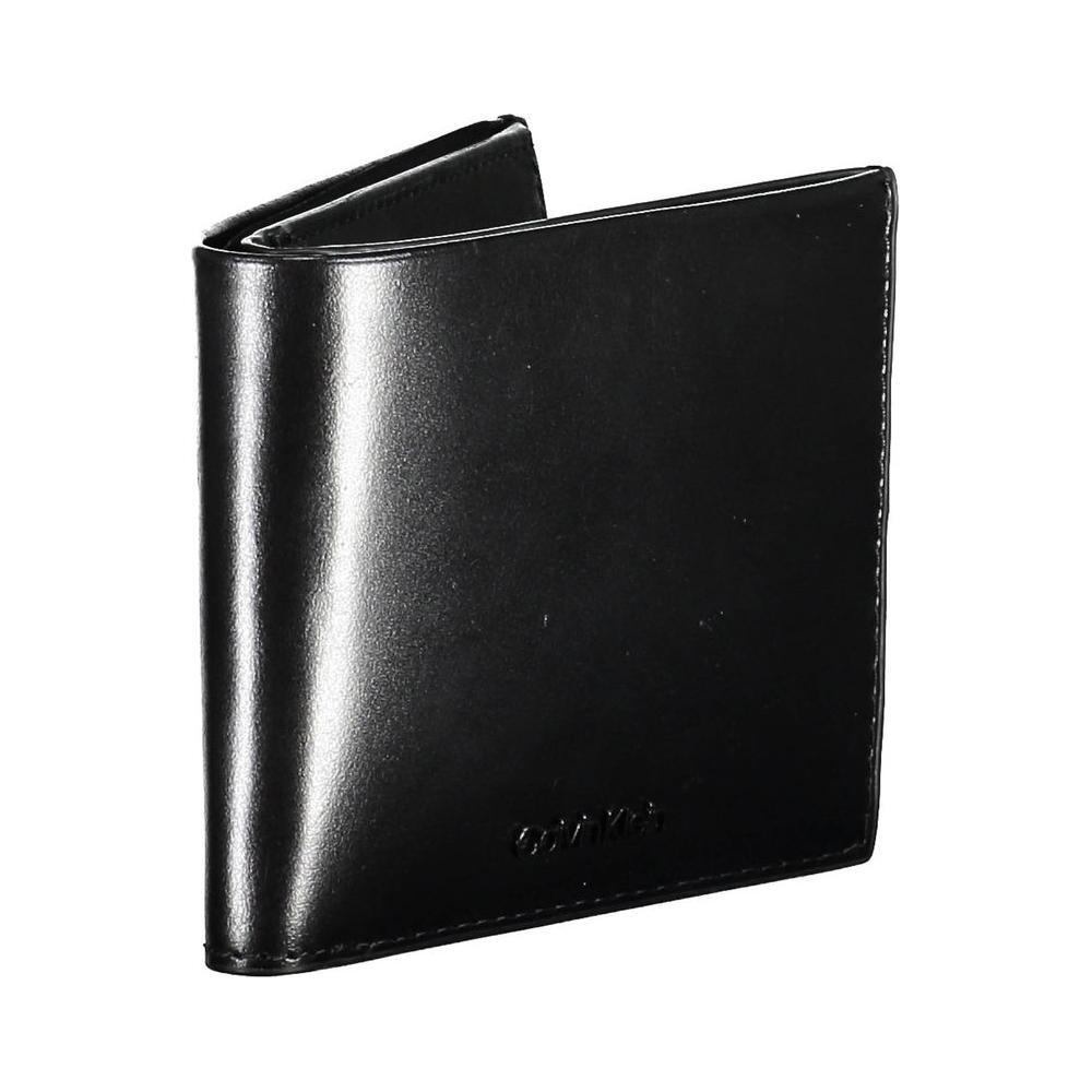 Calvin Klein Black Leather Men Wallet CA-20520