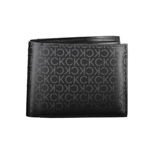 Calvin Klein Black Polyester Men Wallet CA-22070