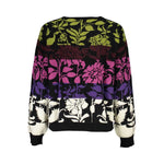 Desigual Chic Long-Sleeved Black Sweater with Contrast Details DE-24909-XL