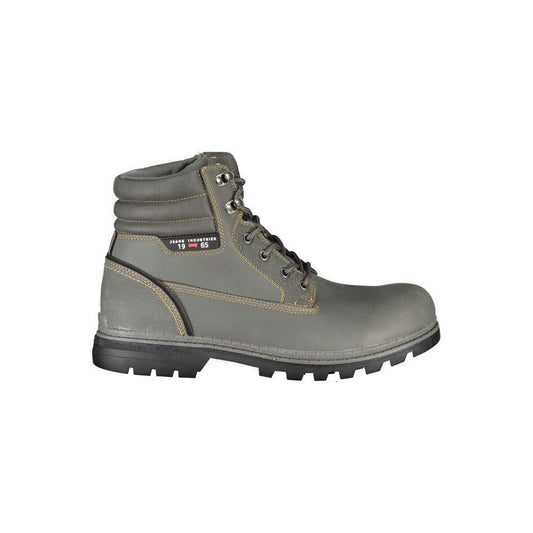 Carrera Brown Polyester Men Boot 1728,67403481248,Boots - Men - Shoes,Carrera,EU40/US7,EU41/US8,EU42/US9,EU43/US10,EU44/US11,EU45/US12,EU46,Gray,Men,Men - Shoes,New with tags,Shoes CA-25360-EU41/US8