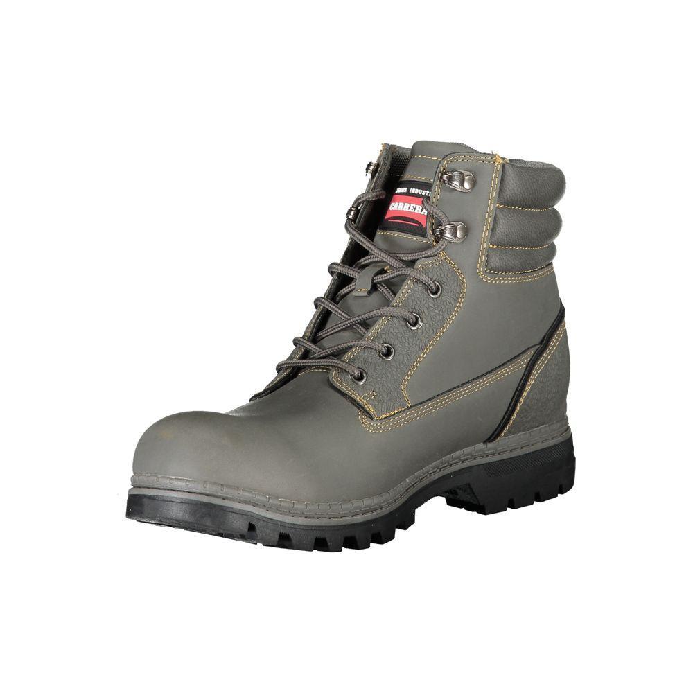 Carrera Brown Polyester Men Boot 1728,67403481248,Boots - Men - Shoes,Carrera,EU40/US7,EU41/US8,EU42/US9,EU43/US10,EU44/US11,EU45/US12,EU46,Gray,Men,Men - Shoes,New with tags,Shoes CA-25360-EU41/US8