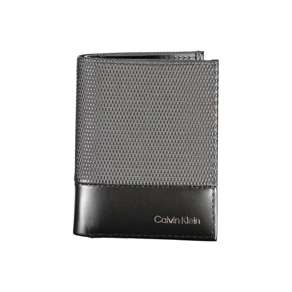 Calvin Klein Black Leather Wallet CA-30950