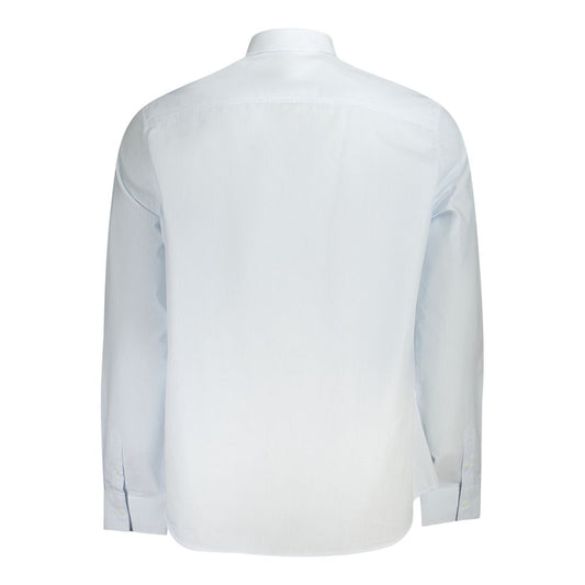 Guess Jeans Light Blue Cotton Men Shirt GU-35588-S