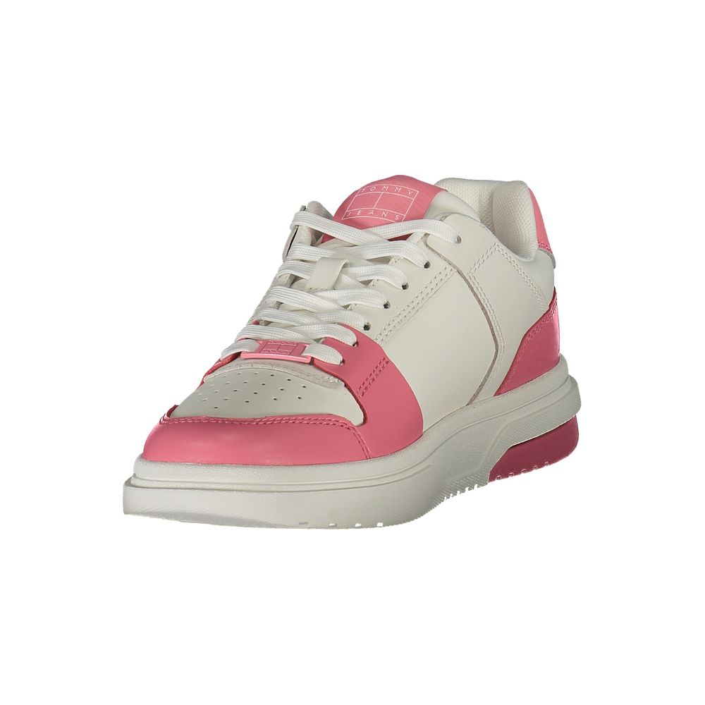 Tommy Hilfiger Pink Polyester Sneaker