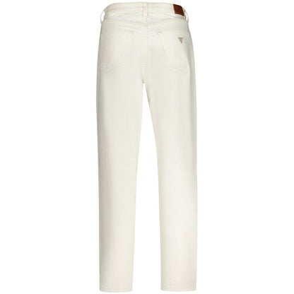 Guess Jeans White Cotton Women Jeans