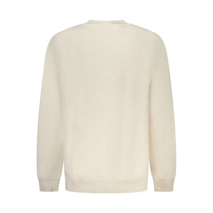 Tommy Hilfiger Beige Cotton Men Sweater