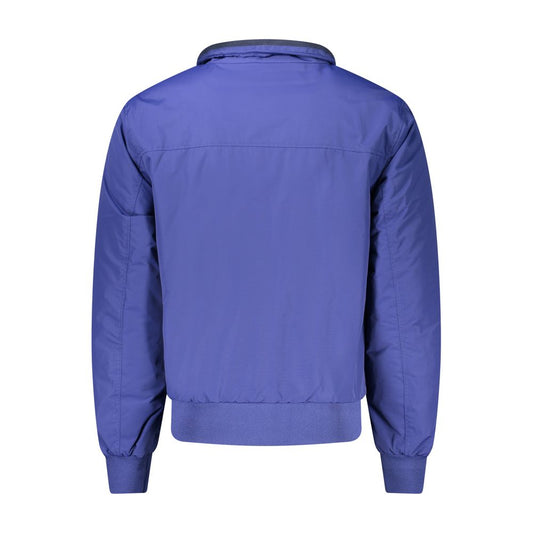 North Sails Blue Polyamide Men Jacket NO-32931-M