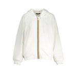K-WAY White Polyester Sweater KW-28719-XS