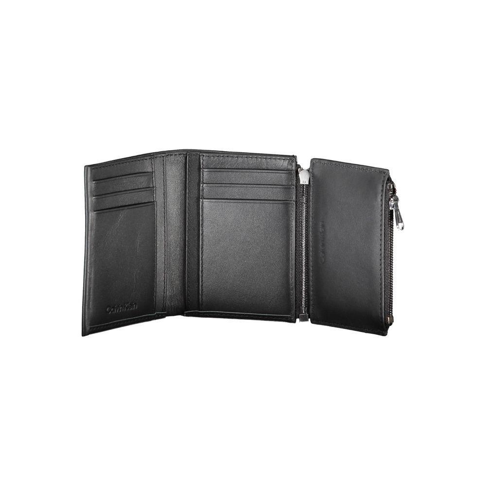 Calvin Klein Black Leather Men Wallet CA-37922