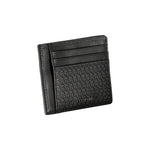 Calvin Klein Sleek Black Leather Coin Purse with Card Holder CA-27468