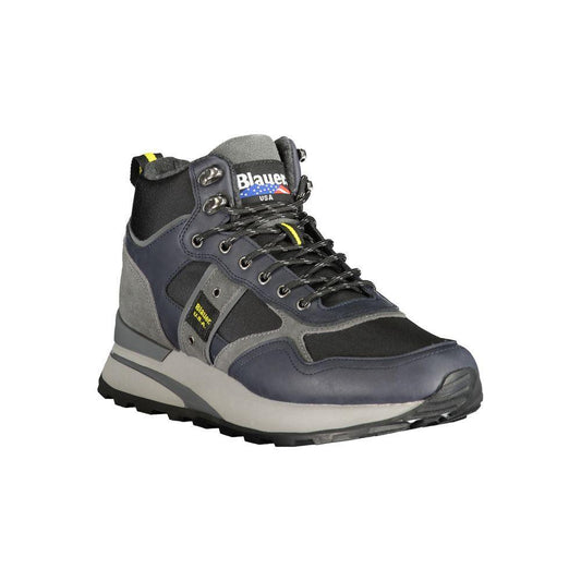 Blauer Blue Leather Men Sneaker BL-33850-EU40/US7