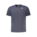 K-WAY Blue Polyester Men T-Shirt KW-34251-M
