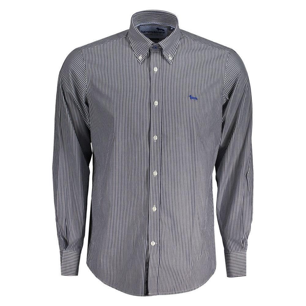 Harmont & Blaine Blue Cotton Shirt HA-31531-S