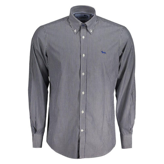 Harmont & Blaine Blue Cotton Shirt HA-31531-S