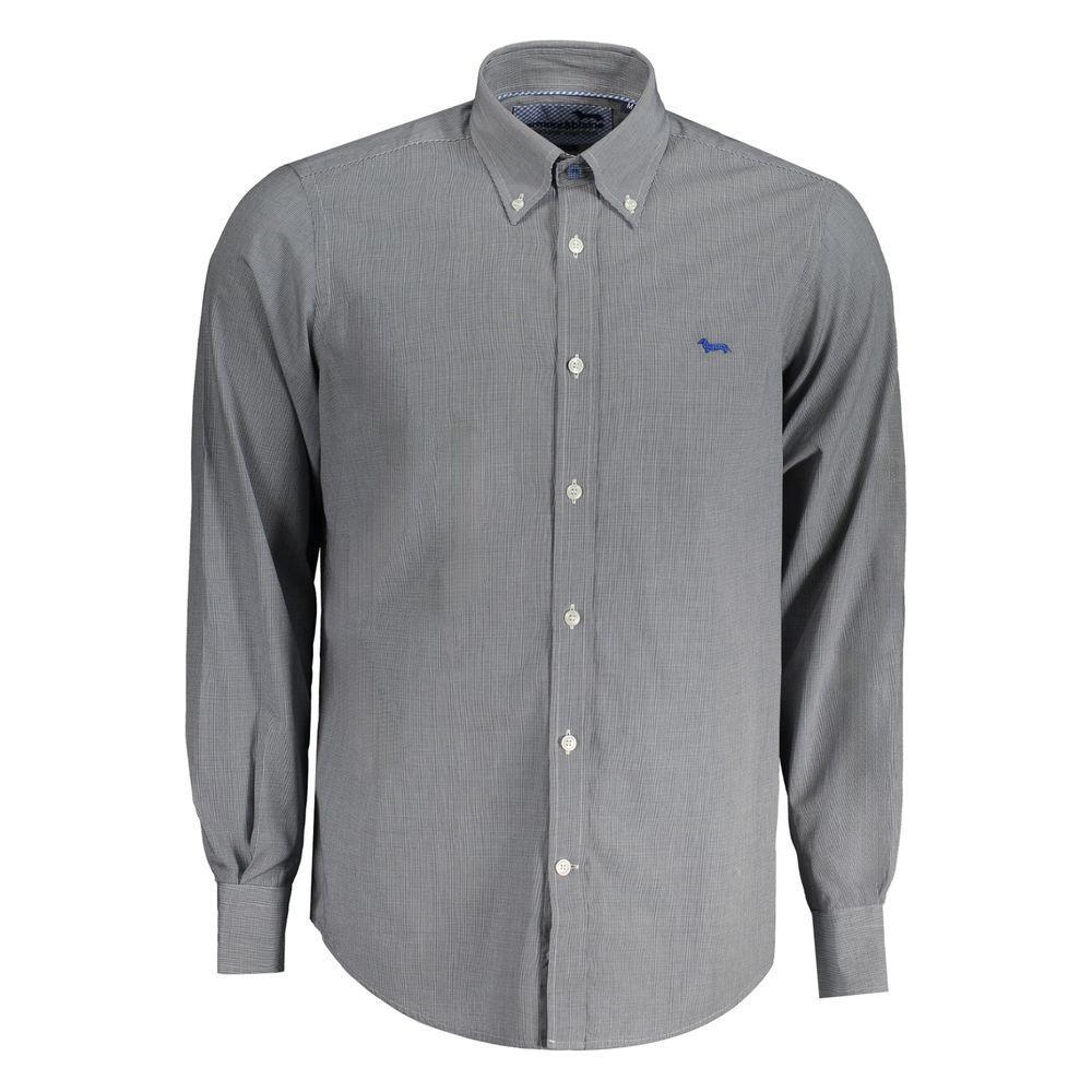 Harmont & Blaine Blue Cotton Shirt HA-31538-S