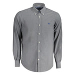 Harmont & Blaine Blue Cotton Shirt HA-31538-S