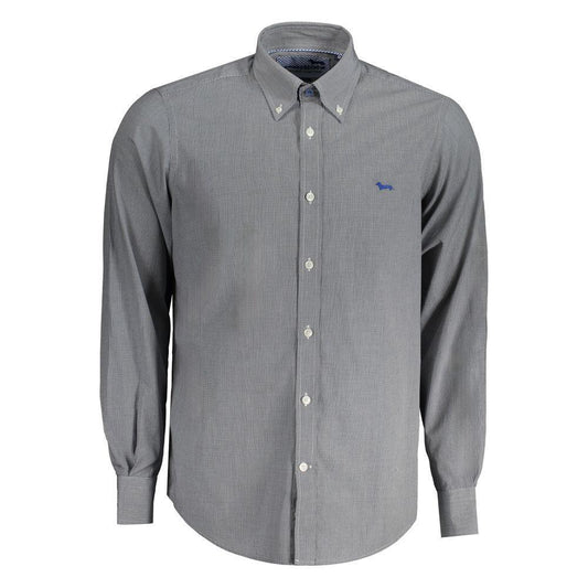 Harmont & Blaine Blue Cotton Shirt HA-31538-S