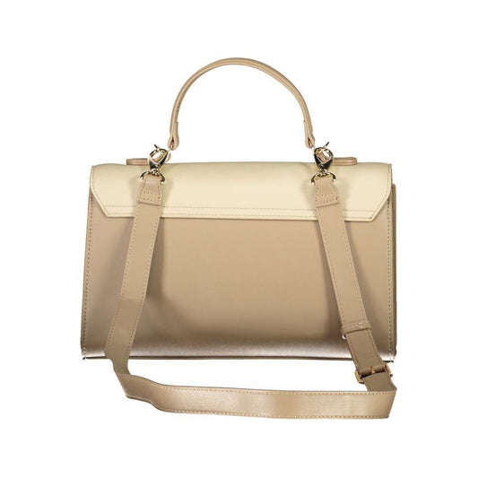 Mario Valentino Beige Polyethylene Women Handbag 1728,67403481248,Bags,Beige,Handbags - Women - Bags,Mario Valentino,New with tags,Women,Women - Bags VA-34694