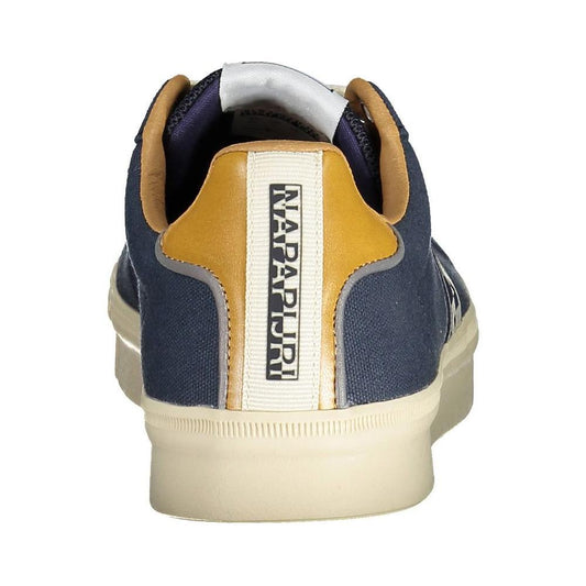 Napapijri Blue Polyester Men Sneaker