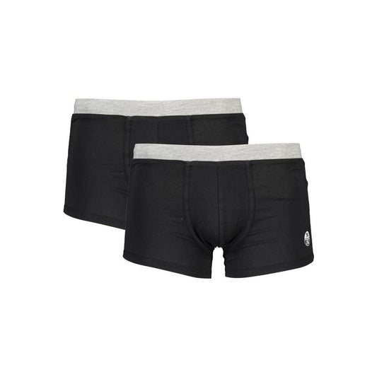 North Sails Black Cotton Underwear NO-3682-S