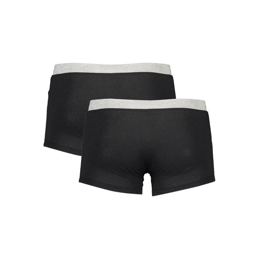 North Sails Black Cotton Underwear NO-3682-S