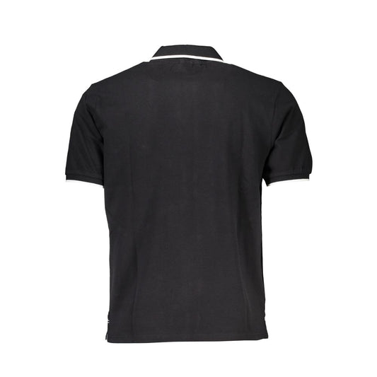 North Sails Black Cotton Polo Shirt NO-27269-S