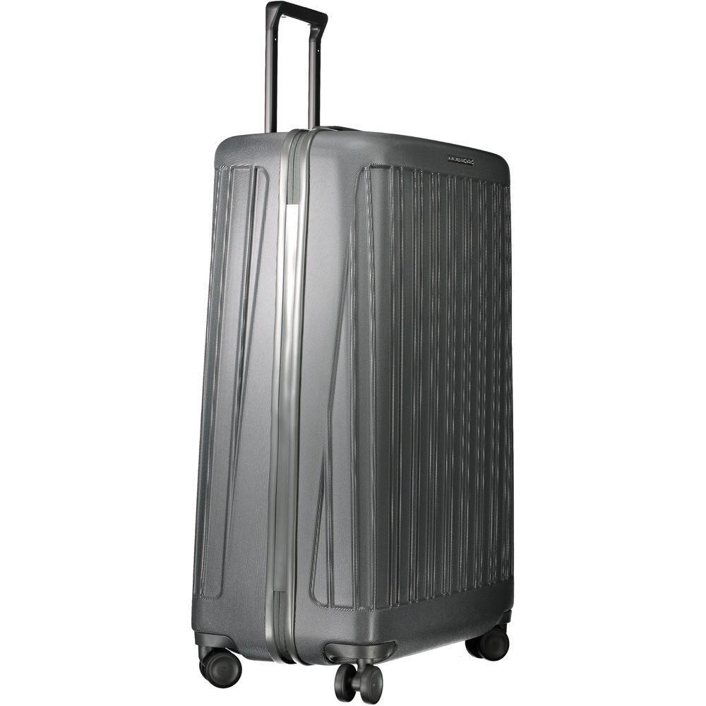 Piquadro Gray Polycarbonate Men Luggage 1728,67403481248,Bags,Gray,Luggage and Travel - Men - Bags,Men,Men - Bags,New with tags,Piquadro PI-32844