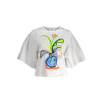 Desigual White Cotton Women T-Shirt DE-19502-M