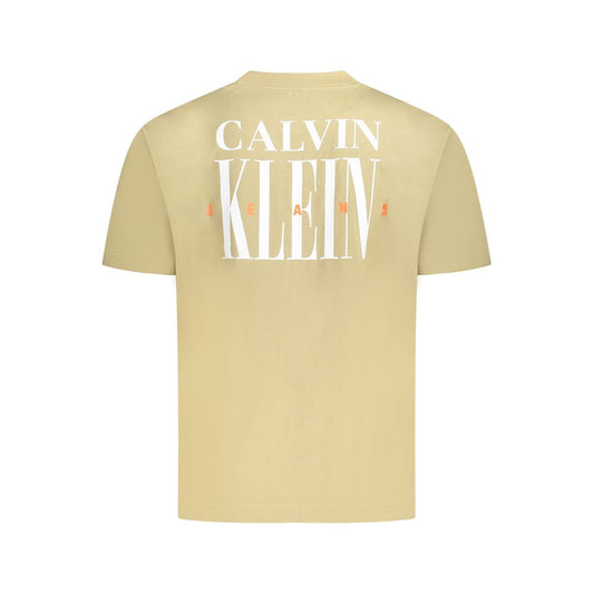 Calvin Klein Green Cotton T-Shirt CA-35636-XL