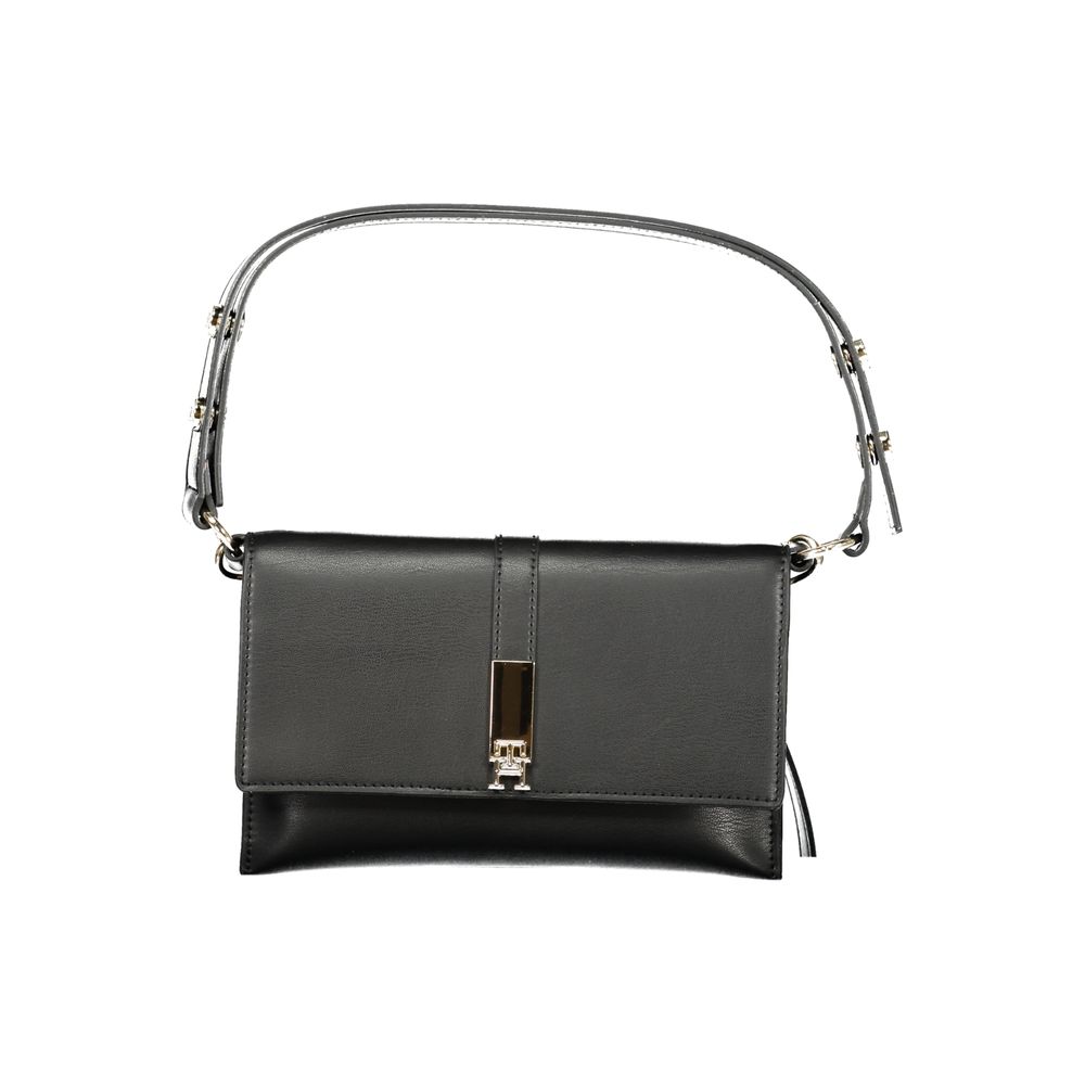 Tommy Hilfiger Black Polyethylene Women Handbag