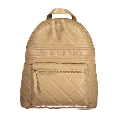 Mario Valentino Beige Polyethylene Women Backpack