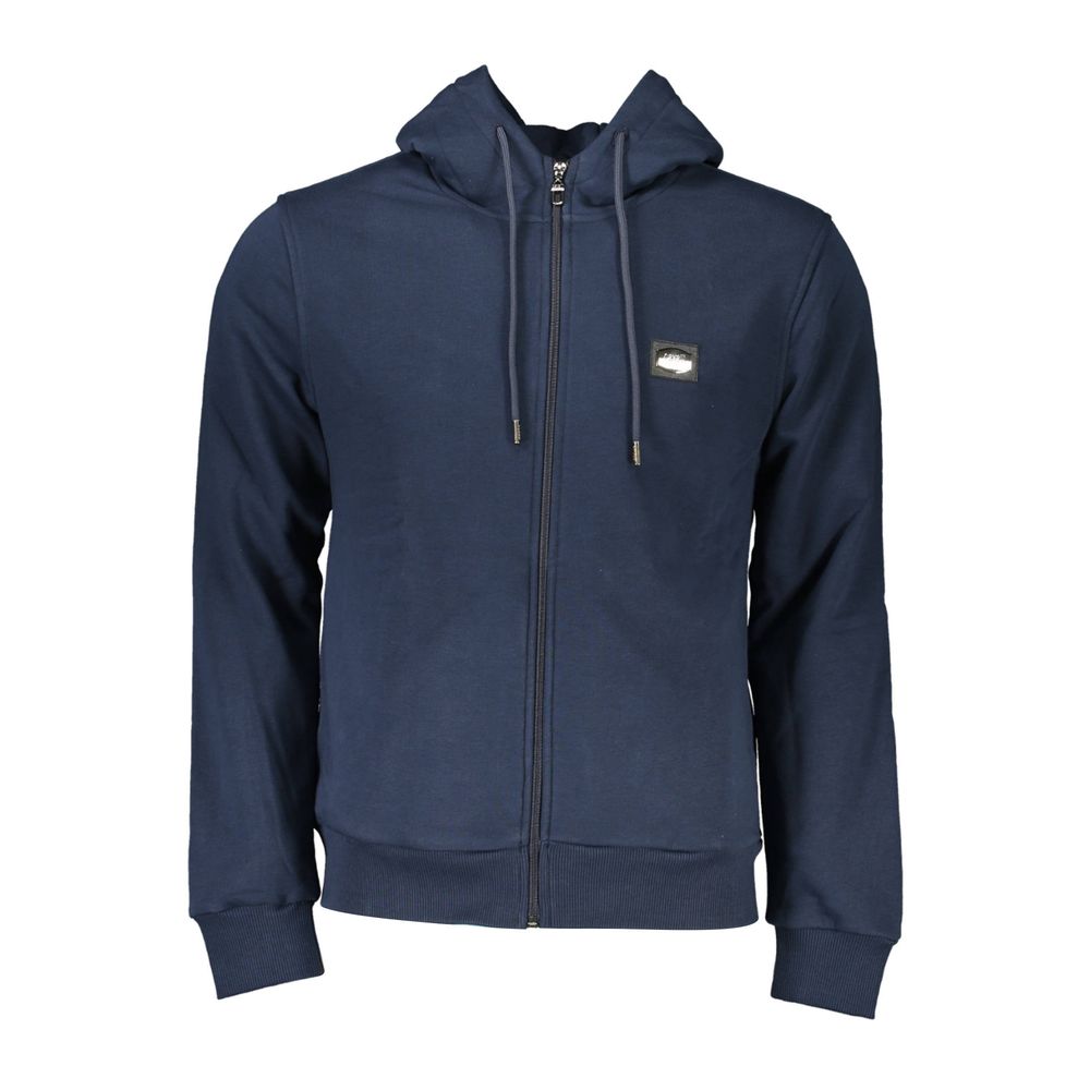 Cavalli Class Blue Cotton Sweatshirt