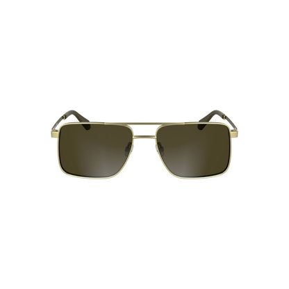 Calvin Klein Gold Metal Men Sunglass