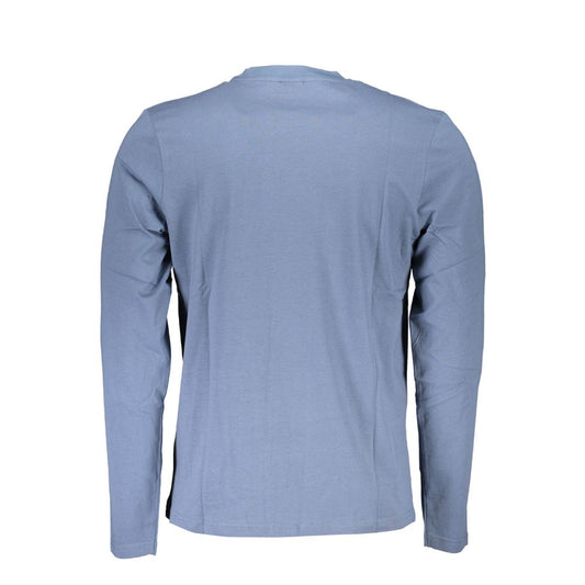 North Sails Blue Cotton T-Shirt NO-23362-XL
