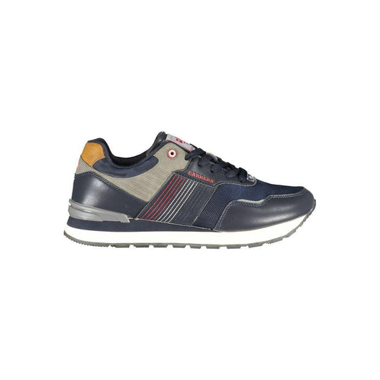 Carrera Sleek Blue Sports Sneakers with Logo Accent 1728,67403481248,Blue,Carrera,EU40/US7,EU41/US8,EU42/US9,EU43/US10,EU44/US11,EU45/US12,Men,Men - Shoes,New with tags,Shoes,Sneakers - Men - Shoes CA-25544-EU42/US9