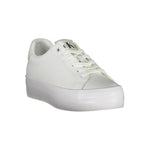 Calvin Klein Sleek White Lace-Up Sneakers with Contrast Detail CA-26173-EU41/US11