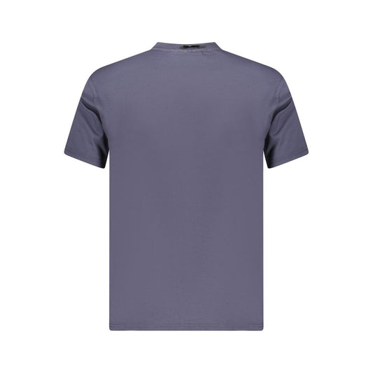 Napapijri Blue Cotton Men T-Shirt NA-35908-S