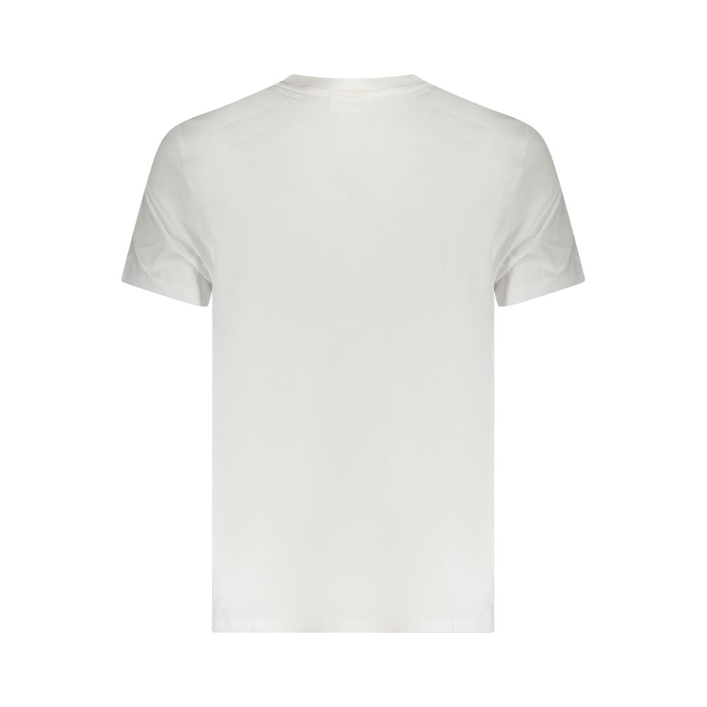 Calvin Klein White Cotton Men T-Shirt CA-36271-S
