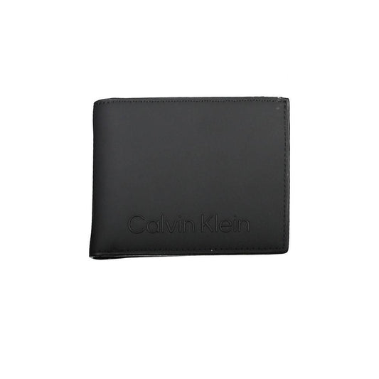 Calvin Klein Black Polyester Men Wallet CA-38119