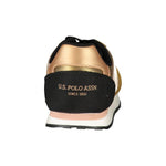 U.S. POLO ASSN. Gold Polyester Sneaker US-23521-EU35/US5