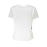 Patrizia Pepe Chic Organic Cotton Crew Neck Tee PA-28361-XS